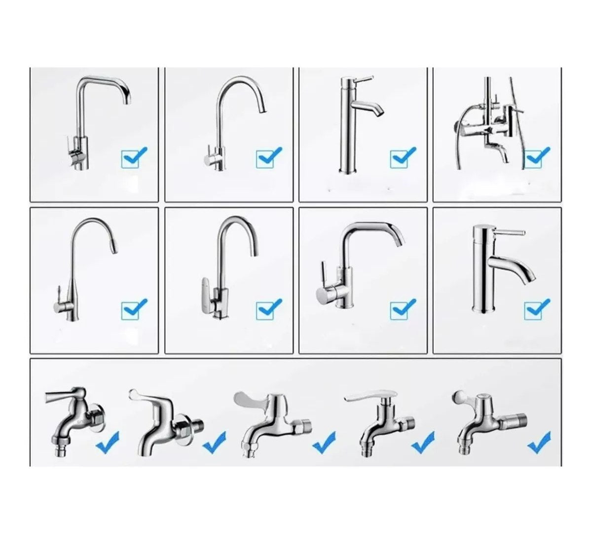 FlexiGrifo 360° grifo flexible ahorrador de hasta un 50% de agua
